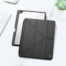 Заредете изображение във визуализатора на галерията – Dux Ducis Magi case for iPad 10.9&#39;&#39; 2022 (10 gen.) cover with stylus holder smart cover stand black
