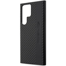 Заредете изображение във визуализатора на галерията – AMG AMHCS23LBLSCA S23 Ultra S918 black/black hardcase Carbon Stripe&amp;Embossed

