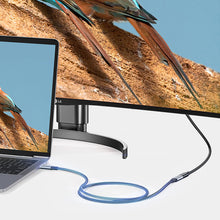 Заредете изображение във визуализатора на галерията – Ugreen extension cable USB C 3.1 male / female 10Gb/s 1m gray (US372)
