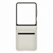 Заредете изображение във визуализатора на галерията – Eco-leather case for Samsung Galaxy Z Flip 5 - cream
