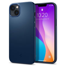Заредете изображение във визуализатора на галерията – Spigen thin fit гръб заiphone 14 navy blue - TopMag
