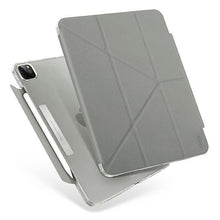 Заредете изображение във визуализатора на галерията – UNIQ etui Camden iPad Pro 11" (2021) szary/fossil grey Antimicrobial
