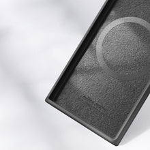 Заредете изображение във визуализатора на галерията – Nillkin CamShield Silky Magnetic Case for Samsung Galaxy S23 Ultra Cover with MagSafe with Camera Cover Black

