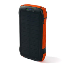 Заредете изображение във визуализатора на галерията – Choetech solar power bank with inductive charging 20000mAh PD 20W / QC 18W / Qi 10W orange (B657)
