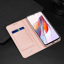 Заредете изображение във визуализатора на галерията – Dux Ducis Skin Pro Case For Xiaomi Redmi 11A / Poco C55 / Redmi 12C Cover Flip Card Wallet Stand Pink
