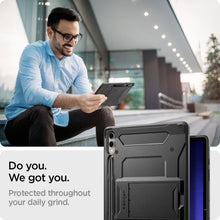 Заредете изображение във визуализатора на галерията – Spigen TOUGH ARMOR "PRO" GALAXY TAB S9+ PLUS 12.4 X810 / X816B BLACK
