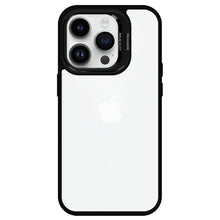 Заредете изображение във визуализатора на галерията – Tel Protect Kickstand case + camera glass (lens) for Iphone 15 Pro black
