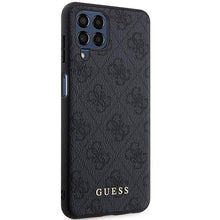 Заредете изображение във визуализатора на галерията – Guess GUHCSM33G4GFGR M33 5G M336 grey/grey hard case 4G Metal Gold Logo
