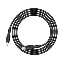 Заредете изображение във визуализатора на галерията – Acefast cable type c to lightning 8-pin mfi 3a pd30w c2-01 silicone 1,2m black
