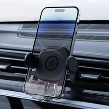 Заредете изображение във визуализатора на галерията – Spigen UTS12 ONETAP UNIVERSAL VENT CAR MOUNT BLACK
