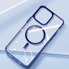 Заредете изображение във визуализатора на галерията – Dux Ducis Clin2 case for iPhone 14 Plus magnetic MagSafe cover blue
