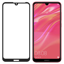 Заредете изображение във визуализатора на галерията – Wozinsky Super Durable Full Glue Full Screen Tempered Glass with Frame Case Friendly Huawei Y5 2019 / Honor 8S Black
