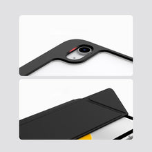 Заредете изображение във визуализатора на галерията – Nillkin Bevel Leather Case for iPad 10.9'' 2022 (10 gen.) smart cover cover with flip stand blue
