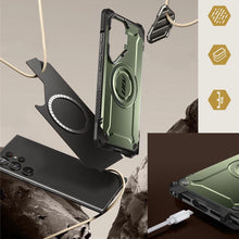 Заредете изображение във визуализатора на галерията – Supcase UB XT Mag case with MagSafe for Samsung Galaxy S24 Ultra - green
