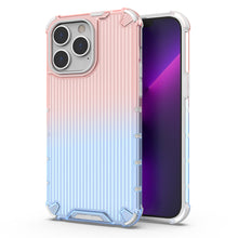 Заредете изображение във визуализатора на галерията – Ombre Protect Case for iPhone 14 Pro armored cover pink and blue
