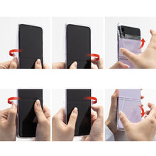 Заредете изображение във визуализатора на галерията – Ringke Slim Ultra-thin TPU Cover for Samsung Galaxy Z Flip4 black (S630E55)
