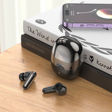 Заредете изображение във визуализатора на галерията – HOCO bluetooth earphones TWS EQ11 Pacifico black

