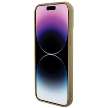 Заредете изображение във визуализатора на галерията – Original Case GUESS Disco Metal Script hardcase GUHCP15XPMSDGSD for Iphone 15 Pro Max gold

