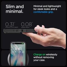 Заредете изображение във визуализатора на галерията – Spigen ULTRA HYBRID IPHONE 15 PRO FROST BLACK
