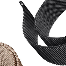 Заредете изображение във визуализатора на галерията – Replacement Metal Wristband Magnetic Bracelet Strap For Xiaomi Mi Band 6 / Mi Band 5 / Mi Band 4 / Mi Band 3 Gold Pink
