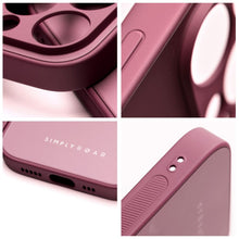 Заредете изображение във визуализатора на галерията – Roar matte glass гръб за iphone xs max claret
