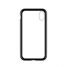 Заредете изображение във визуализатора на галерията – Wozinsky Full Magnetic Case Full Body Front and Back Cover with built-in glass for Samsung Galaxy A72 4G black-transparent
