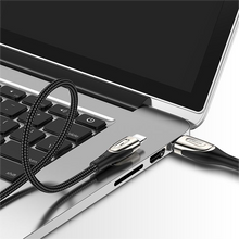 Заредете изображение във визуализатора на галерията – Joyroom Sharp Series Fast Charging Cable USB-A - Lightning 3A 1.2m Black (S-M411)
