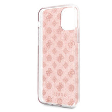 Заредете изображение във визуализатора на галерията – Guess GUHCN58TPERG iPhone 11 Pro różowy/pink hard case 4G Peony Glitter

