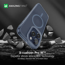 Заредете изображение във визуализатора на галерията – Amazing Thing Minimal Magsafe Case IP156.7PMMINBU for Iphone 15 Pro Max blue
