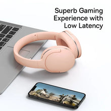 Заредете изображение във визуализатора на галерията – BASEUS wireless headphone ENOCK D02 Pro pink NGTD010304
