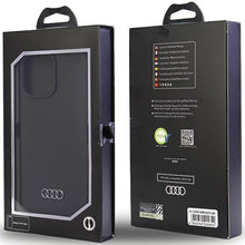 Заредете изображение във визуализатора на галерията – Original Case AUDI hardcase Silicone Case AU-LSRIP14PM-Q3/D1-BK for Iphone 14 Pro Max black
