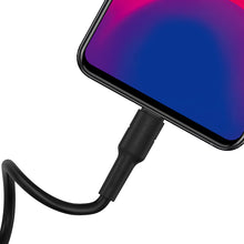 Заредете изображение във визуализатора на галерията – Borofone Cable BX30 Silicone - USB to Micro USB - 2,4A 1 metre black
