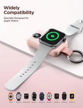Заредете изображение във визуализатора на галерията – Joyroom wireless power bank 2000mAh 3W for Apple Watch pink (JR-WQW01)
