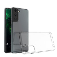 Заредете изображение във визуализатора на галерията – Gel case cover for Ultra Clear 0.5mm for Samsung Galaxy S21 5G transparent
