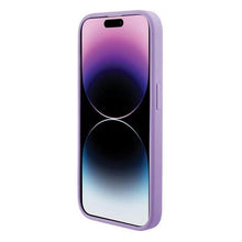 Заредете изображение във визуализатора на галерията – Guess GUHMP15XPSAHMCU iPhone 15 Pro Max 6.7" purple/purple hardcase Saffiano MagSafe
