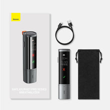 Заредете изображение във визуализатора на галерията – Baseus SafeJourney Pro Series breathalyzer 470mAh gray
