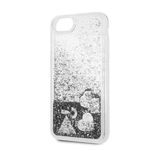 Заредете изображение във визуализатора на галерията – Guess GUHCI8GLHFLSI iPhone 7/8/SE 2020 / SE 2022srebrny/silver hard case Glitter Hearts
