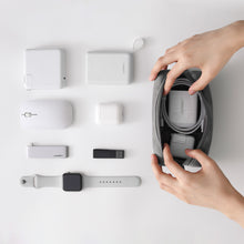 Заредете изображение във визуализатора на галерията – Ugreen case pouch multifunctional organizer for accessories gray (LP285)
