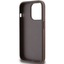 Заредете изображение във визуализатора на галерията – Original Case GUESS hardcase 4G Stripe Collection GUHCP15XG4GLBR for Iphone 15 Pro Max brown

