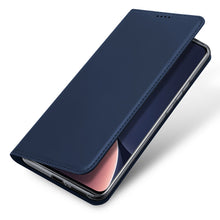 Заредете изображение във визуализатора на галерията – Dux Ducis Skin Pro case Xiaomi 13 Pro cover with flip card wallet stand blue
