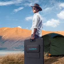 Заредете изображение във визуализатора на галерията – Choetech solar charger 200W portable solar panel black (SC011)
