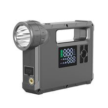 Заредете изображение във визуализатора на галерията – Choetech jump starter with compressor, powerbank 8000mAh, LED flashlight black (TC0017)

