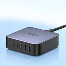 Заредете изображение във визуализатора на галерията – Ugreen 200W PPS multi-port charger 4 x USB Type C / 2 x USB-A gray (CD271)
