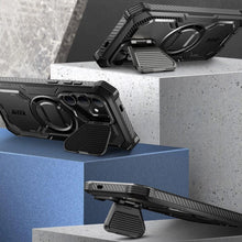 Заредете изображение във визуализатора на галерията – IBLSN Armorbox Mag Supcase with MagSafe for Samsung Galaxy S24 - black
