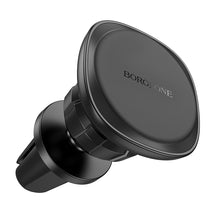 Заредете изображение във визуализатора на галерията – Borofone Car holder BH102 Cloud magnetic to air vent black
