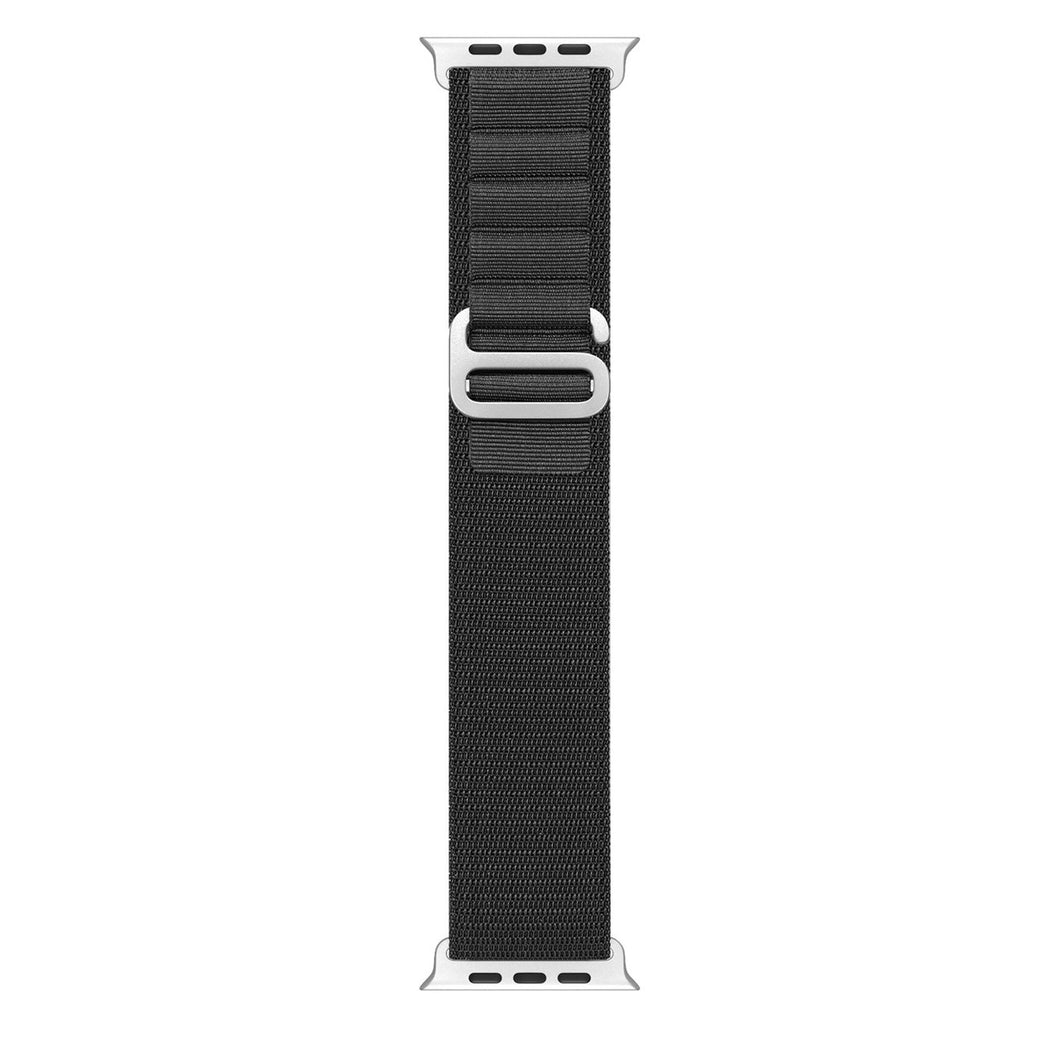 Sport Buckle Strap for Apple Watch 8/7/6/SE/5/4/3/2/1 (41, 40, 38mm) Dux Ducis Strap GS Version - Black