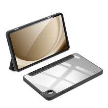 Заредете изображение във визуализатора на галерията – Dux Ducis Toby case with flip stand for Samsung Galaxy Tab A9 8.7'' - black
