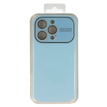 Заредете изображение във визуализатора на галерията – Soft Silicone Lens Case for Iphone 12 light blue
