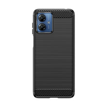 Заредете изображение във визуализатора на галерията – Carbon Case silicone case for Motorola G14 - black
