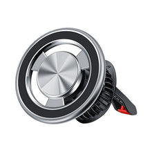 Заредете изображение във визуализатора на галерията – Car holder magnetic for aie vent compatybile with MagSafe F83 black
